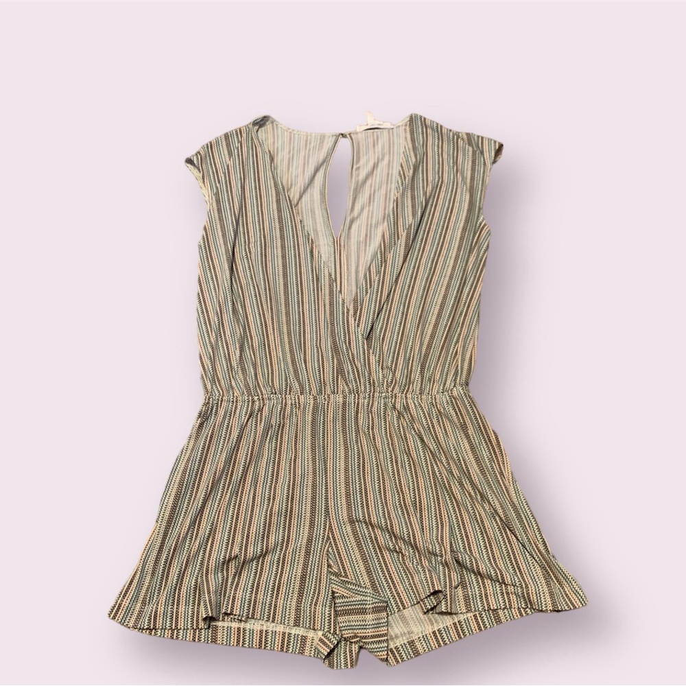 Bcbgeneration Patterned Multicolor Romper - image 2